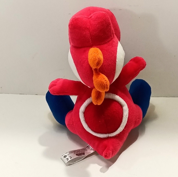 Super Mario 8" Red YOSHI Plush LITTLE BUDDY Nintendo - Picture 5 of 7